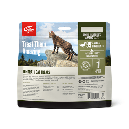 Orijen Grain Free Freeze Dried Tundra Cat Treats