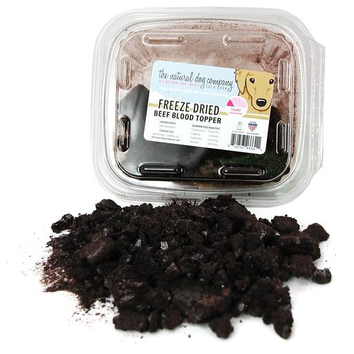 Tuesday's Natural Dog Company Freeze Dried Beef Blood Topper For Cats and Dogs