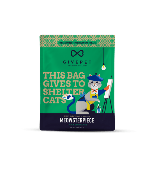GivePet Meowsterpiece Freeze-Dried Treats for Cats