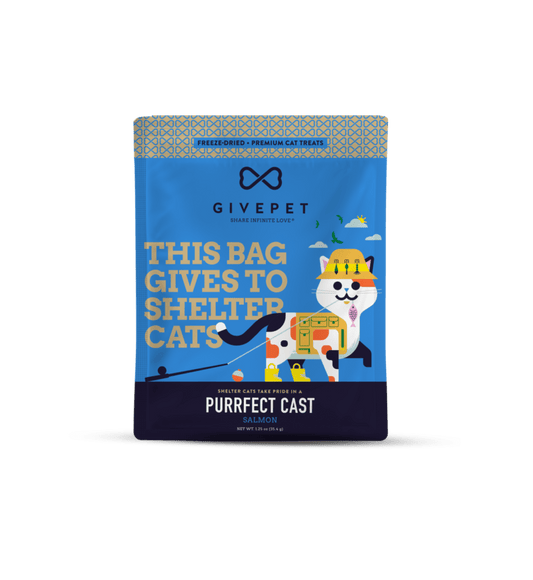 GivePet Purrfect Cast Freeze-Dried Treats for Cats