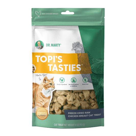 DR. MARTY Topi¡¯s Tasties Freeze-Dried Raw Chicken Breast Cat Treats