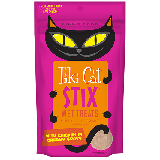 Tiki Cat Stix Chicken Mousse Cat Treats